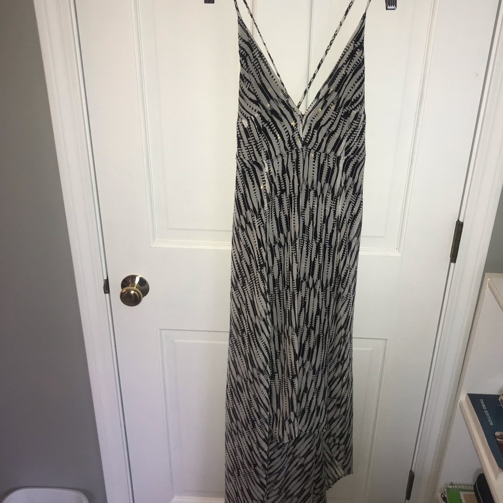 Multi Pattern Maxi Sundress